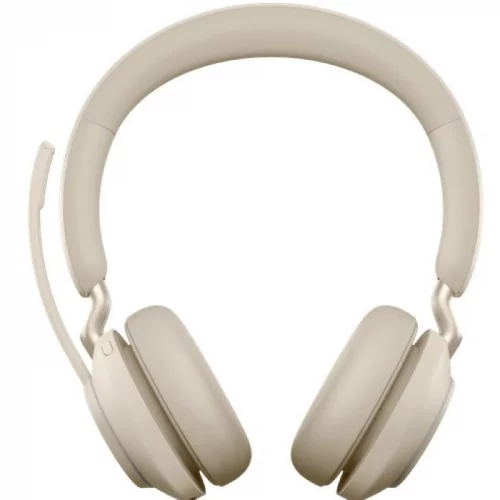 Гарнитура Jabra Evolve2 65, Wireless Link380c MS Stereo Beige (26599-999-898) фото 4