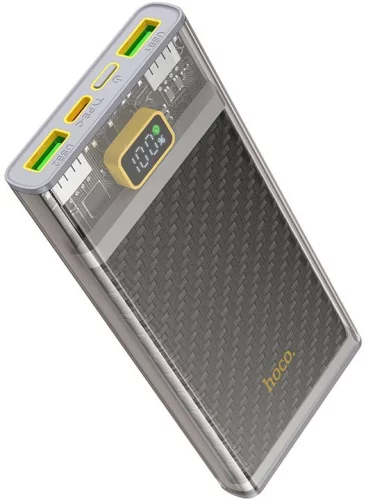 Мобильный аккумулятор Hoco J103 Discovery edition 10000mAh QC/ PD 22.5W 5A 2xUSB-A/ USB-C серый (J103 DISCOVERY EDITION GRAY)
