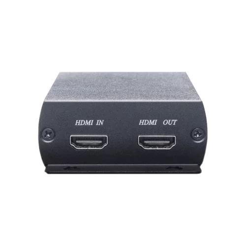 Комплект/ SC&T HE03 Комплект (передатчик + приёмник) для передачи HDMI по одному кабелю витой пары на расстояние до 150м(CAT5e) (до 160м(CAT6).