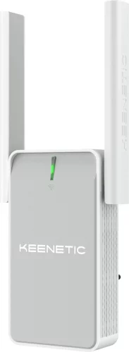 Повторитель беспроводного сигнала Keenetic Buddy 5 (KN-3311) AC1200 10/ 100BASE-TX белый