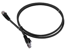 Патч-корд LANMASTER LSZH UTP кат.6, 5.0 м, черный (LAN-PC45/ U6-5.0-BK) (LAN-PC45/U6-5.0-BK)