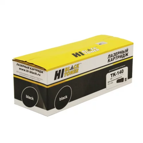 Тонер-картридж Hi-Black HB-TK-140, черный, 4000 страниц, для Kyocera FS-1100 (40107159)