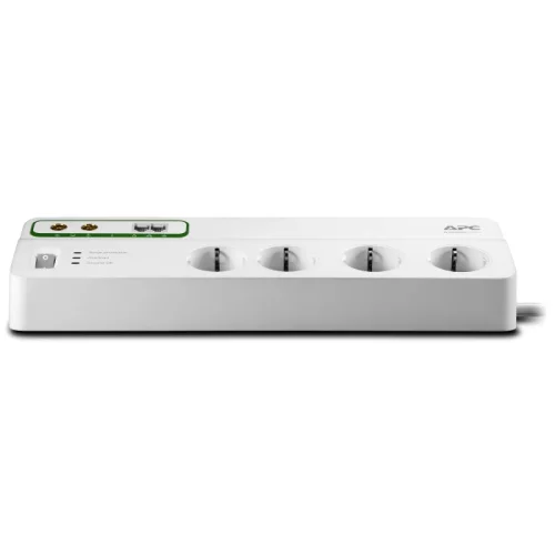 Сетевой фильтр APC Performance SurgeArrest, 8 розеток, защита тел. и коакс. линий, 230 В (PMF83VT-RS) фото 3
