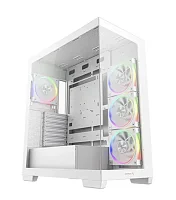 корпус Deepcool CG580 4F V2 WH без БП, боковое окно (панорама), 4x120mm ARGB PWM вентилятора, белый, ATX (R-CG580-WHADA4-G-2)