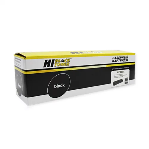 Картридж Hi-Black HB-CF400X, черный, 2800 страниц, для HP CLJ M252/ 252N/ 252DN/ 252DW/ 277n/ 277DW, №201X (989999270)