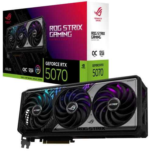 Видеокарта ASUS ROG-STRIX-RTX5070-O12G-GAMING (90YV0M80-M0NA00)