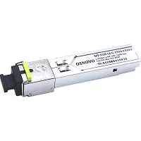 Промышленный оптический SFP модуль OSNOVO SFP-S1SC12-G-1550-1310-I Оптический SFP Модуль промышленный. Одно волокно Single Mode. Скорость: до 1,25 Гбит/c. Тип разъема: SC. Оптический бюджет: 12дБ. Расстояние передачи - до 3км. Рабочая