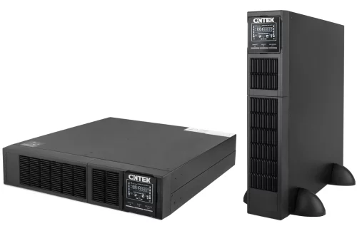 ИБП ONTEK SM RT 1,5, 1,5 кВА/ 1,5 кВт (PF=1) 2U с внутренними аккумуляторами 3х12В/ 9Ач Ontek (SMRT 1,5)