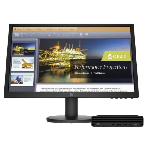Комплект компьютер с монитором HP Bundle 260 G4 DM/ Core i3-10110U/ 4GB/ 256GB SSD/ no ODD/ Win 10 Pro + HP P21b G4 (261T2ES)