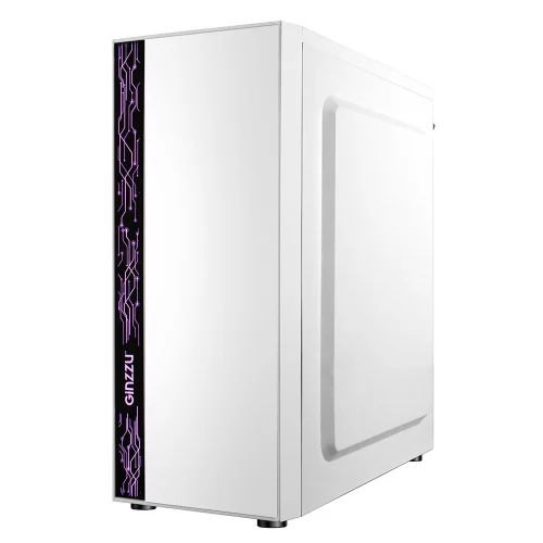 Ginzzu A390 White Window RGB подсветка 1*USB 3.0, 2*USB 2.0, AU фото 3