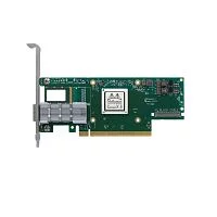 Сетевая карта Infiniband/ Nvidia ConnectX-6 DE InfiniBand adapter, HDR, single-port QSFP56, PCIe 4 .0 x16, No Crypto, Tall Bracket (MCX683105AN-HDAT)
