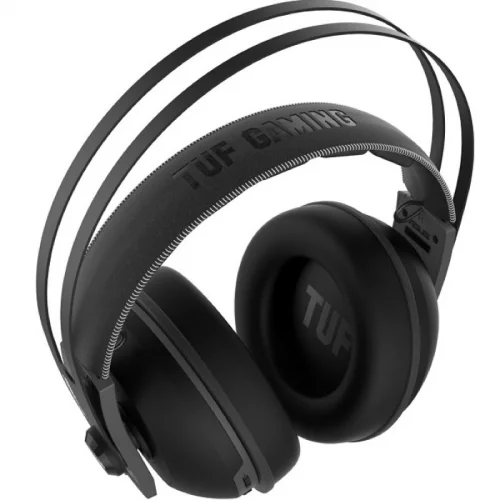 Гарнитура ASUS TUF GAMING H7 чёрно-серая, проводная, 1.2 м, mini jack 3.5 mm (90YH021G-B1UA00) фото 4
