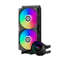 Система водяного охлаждения PcCooler DA240 V2 ARGB Soc-AM5/AM4/1200/1700/1851 черный 4-pin 36.5dB Al Ret (DA240 V2 ARGB BK)