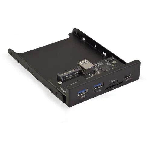 Exegate EX283578RUS Планка USB на переднюю панель ExeGate U3H-621, 3,5