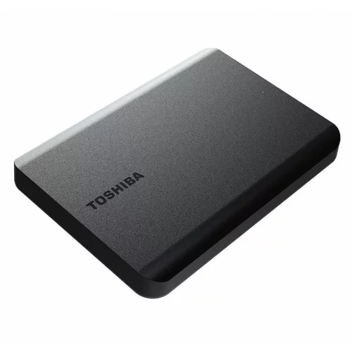 Внешние HDD и SSD/ Portable HDD 1TB Toshiba Canvio Basics 2022 (Black), USB 3.2 Gen1, 109x78x14mm, 149g /12 мес./ (HDTB510EK3AA)