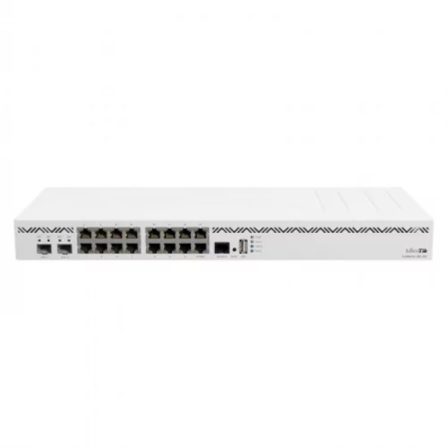 Маршрутизатор MikroTik Cloud Core Router 2004-16G-2S+ with Annapurna Labs Alpine v2 CPU with 4x ARMv8-A Cortex-A57, 4GB DDR4 RAM, 128MB NAND storage, 16 x Gbit LAN, 2x SFP+ ports, 1U rack (CCR2004-16G-2S+)