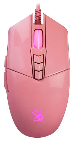 Мышь A4Tech Bloody P91s розовый оптическая (8000dpi) USB (8but) (P91S PINK ACTIVATED)