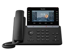 телефон YEALINK SIP-T85W, 5,5" экран, WiFi, Bluetooth, USB, PoE, GigE, без видео, без БП, шт (repl. SIP-T54W)