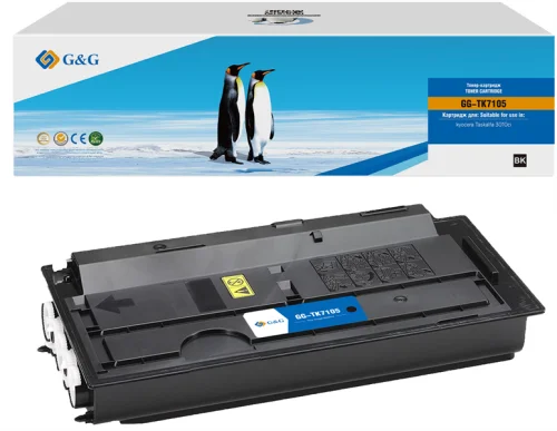 G&G toner-cartridge for kyocera Taskalfa 3010ci with chip 20000 pages гарантия 36 мес. (GG-TK7105)