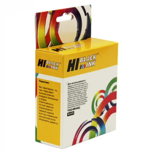 Картридж Hi-Black HB-C4844A №10, Bk (для HP Inkjet 2200/ 2250) (15011974308)