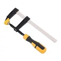 Струбцина F-образная Deli DL110515 150x50 мм, макс. усилие зажима 1000N, резьба 9,5мм