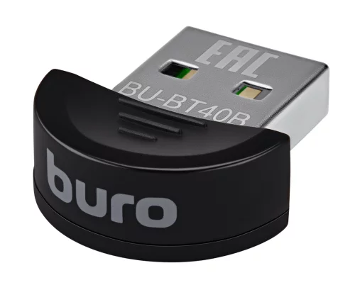 Адаптер USB Buro BU-BT40B BT4.0+EDR class 1.5 20м черный фото 4
