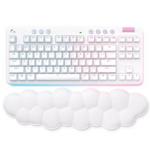 Клавиатура/ Logitech Gaming Keyboard G715 TKL Linear LIGHTSPEED RGB OFF WHITE (920-010691)