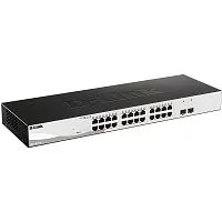 Коммутатор/ DGS-1210-26/FL Managed L2 Switch 24x1000Base-T, 2x1000Base-X SFP, Surge 6KV, CLI (DGS-1210-26/FL2A)