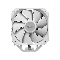 Кулер для процессора/ CPU Cooler PCCooler PALADIN 400 WH (200W, 4-pin PWM, 157mm, Al/Cu, 4x6mm, 1x130mm, 76.85CFM, 29dBA, 1600RPM, S: 1851/1700/1200/115X, AM5/AM4, white)