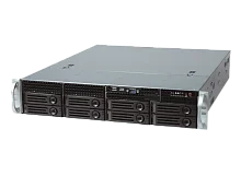 Серверный корпус/ 2U chasis, 21" depth with 3.5" x 8bays, BPN: 12G SAS/ SATA, RPSU 800W with AC-R50 Slide Rail, wigth 17.2", Short depth (CS-R25-37P)