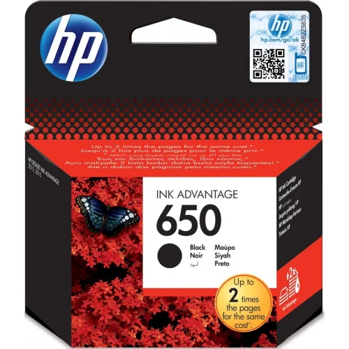 Картридж/ HP 650 Black Ink Cartridge (CZ101AE)