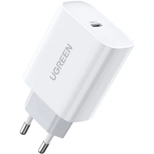 Сетевое зарядное устройство UGREEN CD127 (70161) PD 30W USB-C Wall Charger EU. Цвет: белый