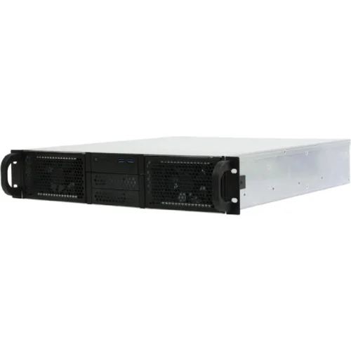 Procase RE204-D0H8-A-45 Корпус 2U server case,0x5.25+8HDD,черный,без блока питания(2U,2U-redundant),глубина 450мм,ATX 12x9.6