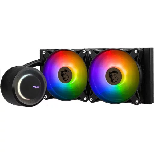 Жидкостная система охлаждения MSI MAG CORELIQUID M240 2x ARGB Fan, Color Box, LGA1700 (306-7ZW5E17-C24) фото 4