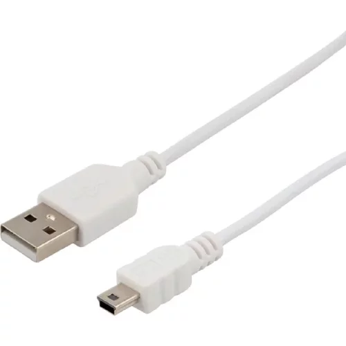 Rexant (18-1134) Кабель USB-A – mini USB, 1А, 1,8м, ПВХ, белый фото 3