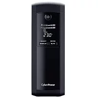 Источник бесперебойного питания/ UPS CyberPower VP1600ELCD Line-Interactive 1600VA/960W USB/RS-232/RJ11/45 (4 + 1 EURO)
