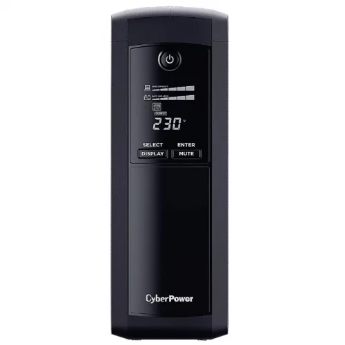 Источник бесперебойного питания/ UPS CyberPower VP1600ELCD Line-Interactive 1600VA/960W USB/RS-232/RJ11/45 (4 + 1 EURO)