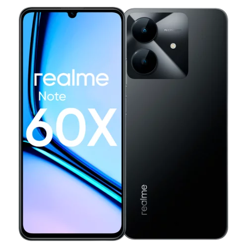 Смартфон Realme 60х RMX3938 3+64Gb черный (RMX3938 NOTE 60X 3+64 BLACK)