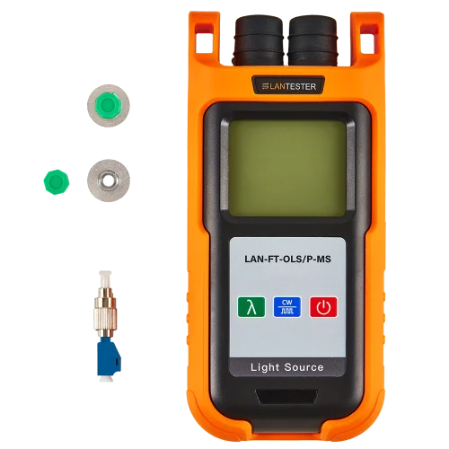 Прибор Высокоточный источник оптического излучения, SM+MM, разъемы FC/ SC/ ST/ LC (LAN-FT-OLS/P-MS)