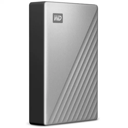 Внешние HDD/ Portable HDD 4TB WD My Passport ULTRA (Silver), USB-C/USB 3.2 Gen1, 110x82x21mm, 230g /12 мес./ фото 4