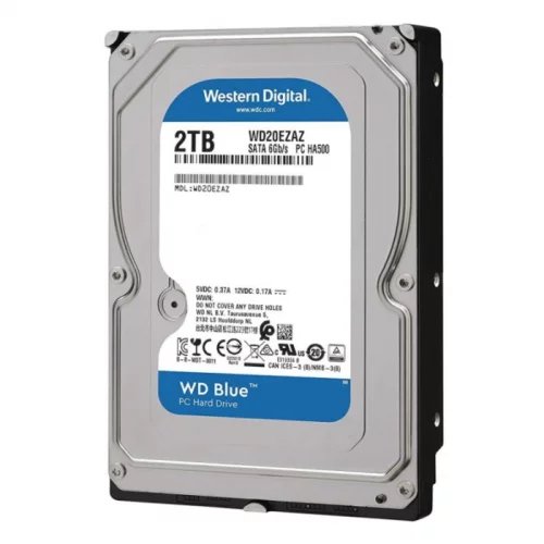 Жесткий диск Western Digital Blue 2 Тб LFF SATA HDD (WD20EZAZ)