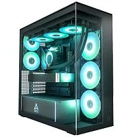 Корпус для Компьютер Arctic Cooling ARCTIC Xtender Black/Clear Glass ACPCC00023A