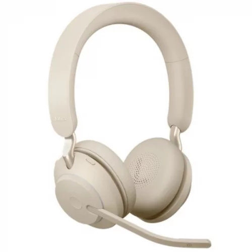 Гарнитура Jabra Evolve2 65,Wireless Link380c MS Stereo Stand Beige (26599-999-888) фото 2