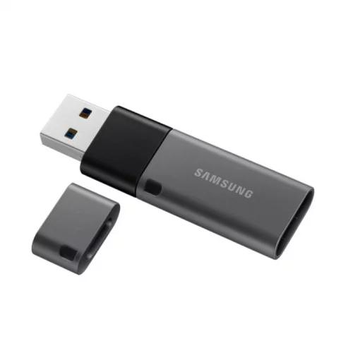 Флеш накопитель 32GB Samsung DUO Plus USB Type-C Silver (MUF-32DB/APC) фото 2