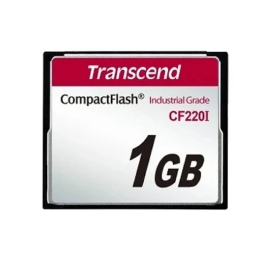 Промышленная карта памяти CompactFlash 1GB Transcend 220I, SLC, темп. режим от -40? до +85? (TS1GCF220I)