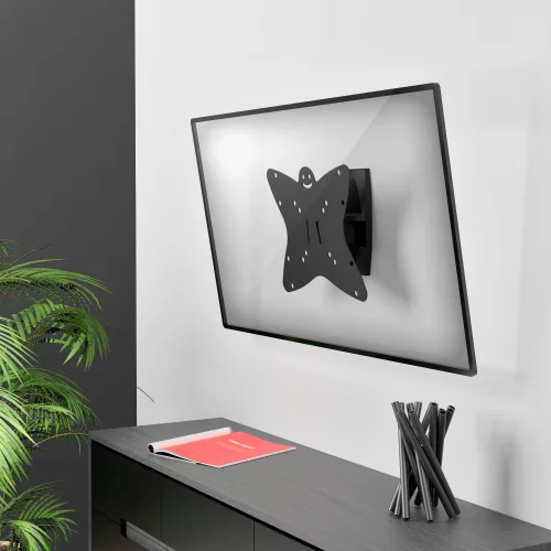 Кронштейн для телевизора Holder LCDS-5036 металлик 19-37 макс.30кг настенный поворот и наклон (LCDS-5036 METALLIC) фото 9