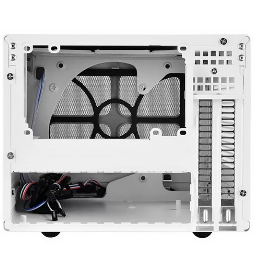 Корпус Silverstone SST-SG13WB-Q (USB 3.0) Sugo Mini-ITX Compact Computer Cube Case, Plastic Front Panel with Faux Aluminum Finish, black white, RTL {4} (G410SG13WBQ0020) фото 6