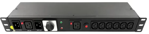 Аксессуар к источникам бесперебойного питания Распределитель питания Powercom MBS1607-1C19-6C13 4*Schuko+1*C19, 16A, 1ph (1919945)