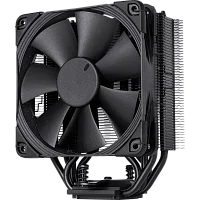 Кулер для процессора/ CPU Cooler Noctua NH-U12S chromax.black (129W, 4-pin PWM, 158mm, Al/Cu, 5x6mm, 1x120x120x25mm, 54.97CFM, 22.4dBA, 1500RPM, S: 1851/1700/1200/115X, AM5/AM4, Black)