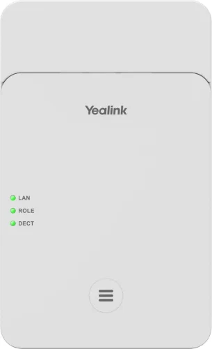 телефон YEALINK W75 mini MC (база W75B+контроллер W75DM), мини микросота DECT, до 3 баз, до 20 устр, до 40 выз, PoE, шт